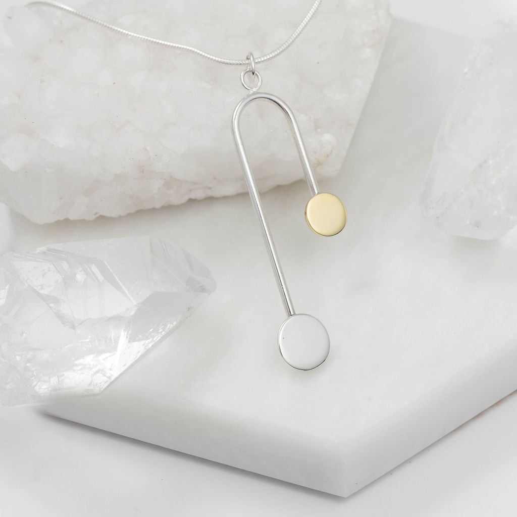 Boudica Gold and Silver Pendant