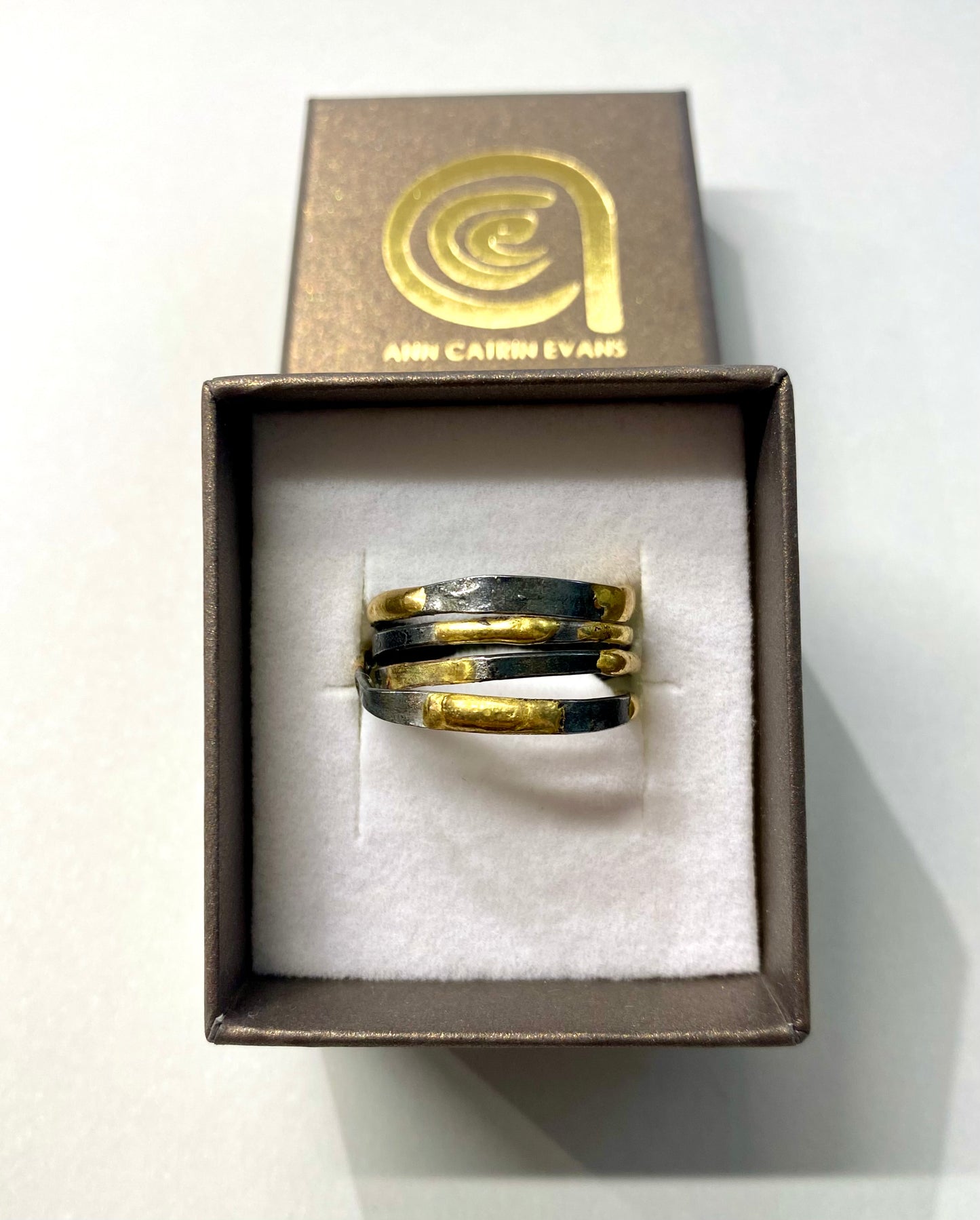 Iron 'Amrwd' Wrapped Ring