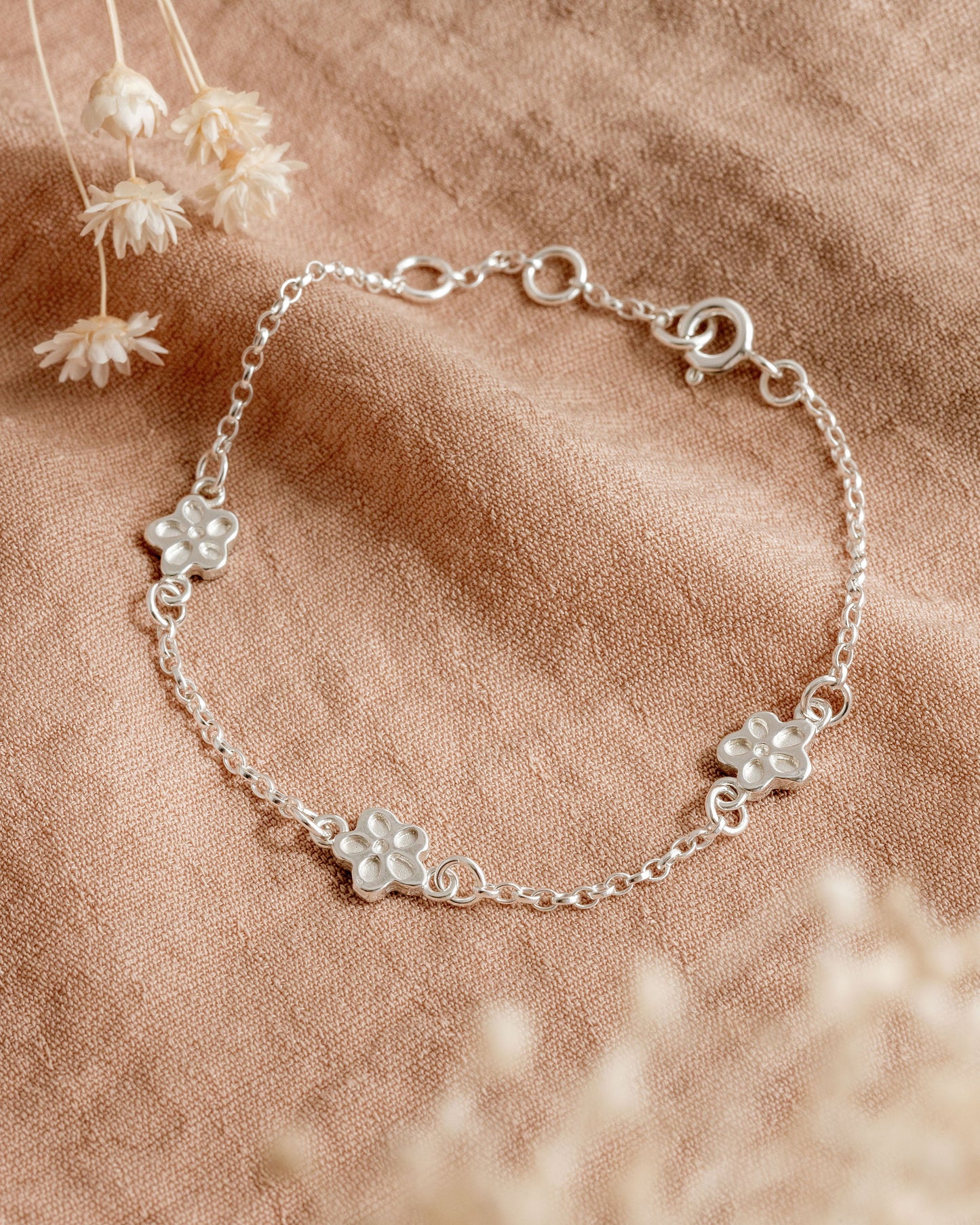 Blossom Bracelet - Large - Linked