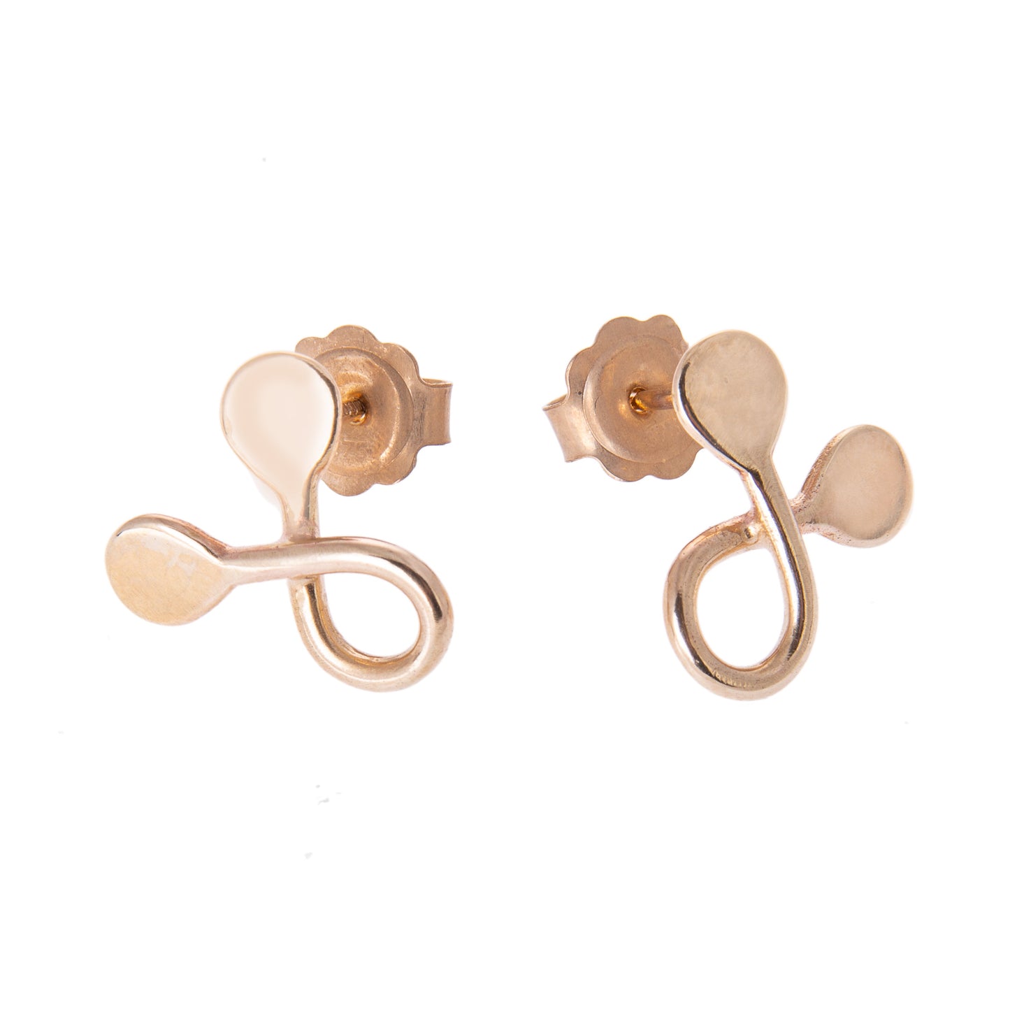 Tidal Studs - Gold