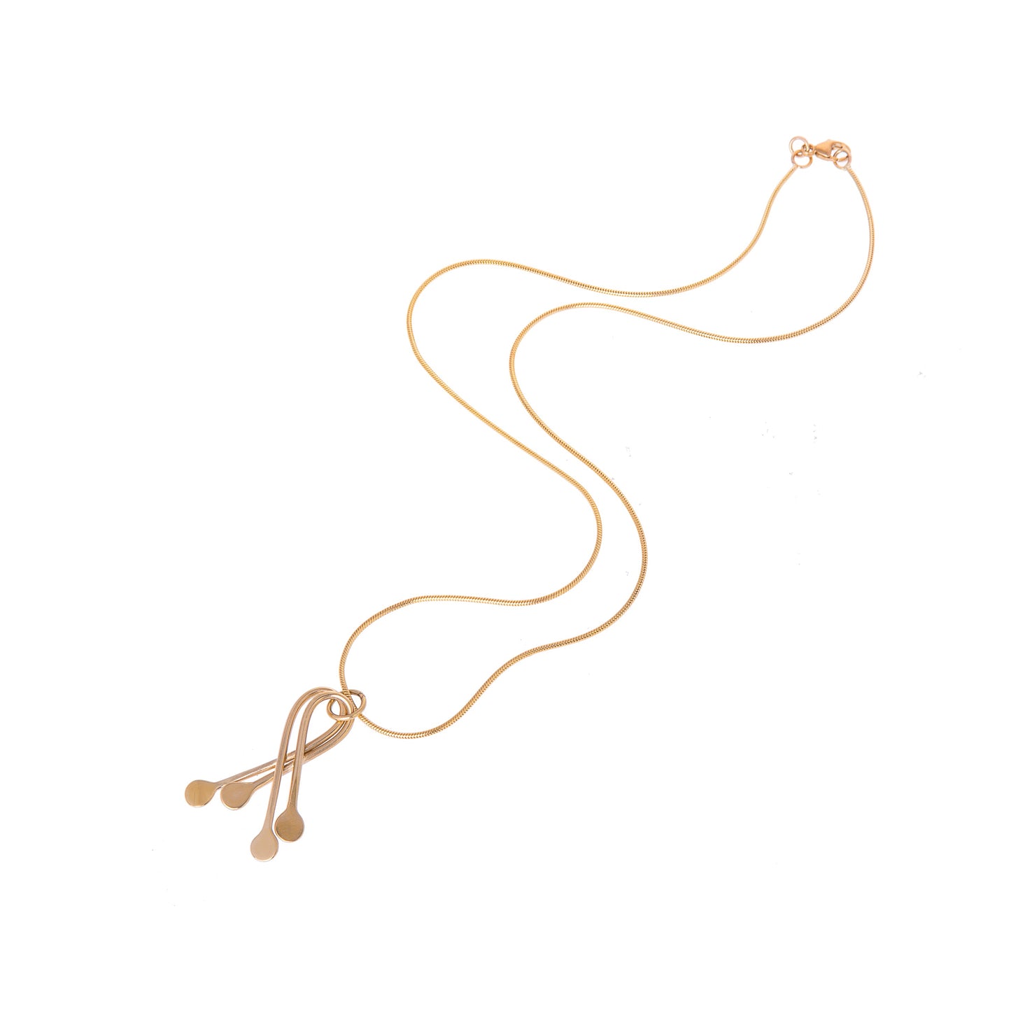 Tidal Pendant - Gold