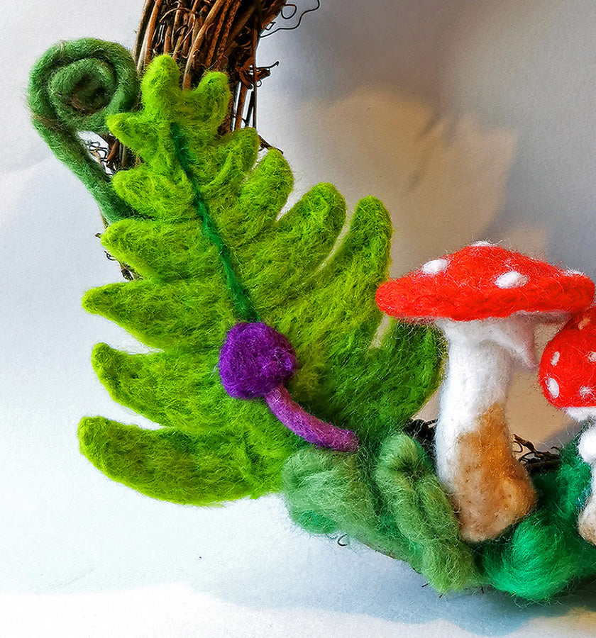 Create a Needle Felted Toadstool Dome - 20/9/2025
