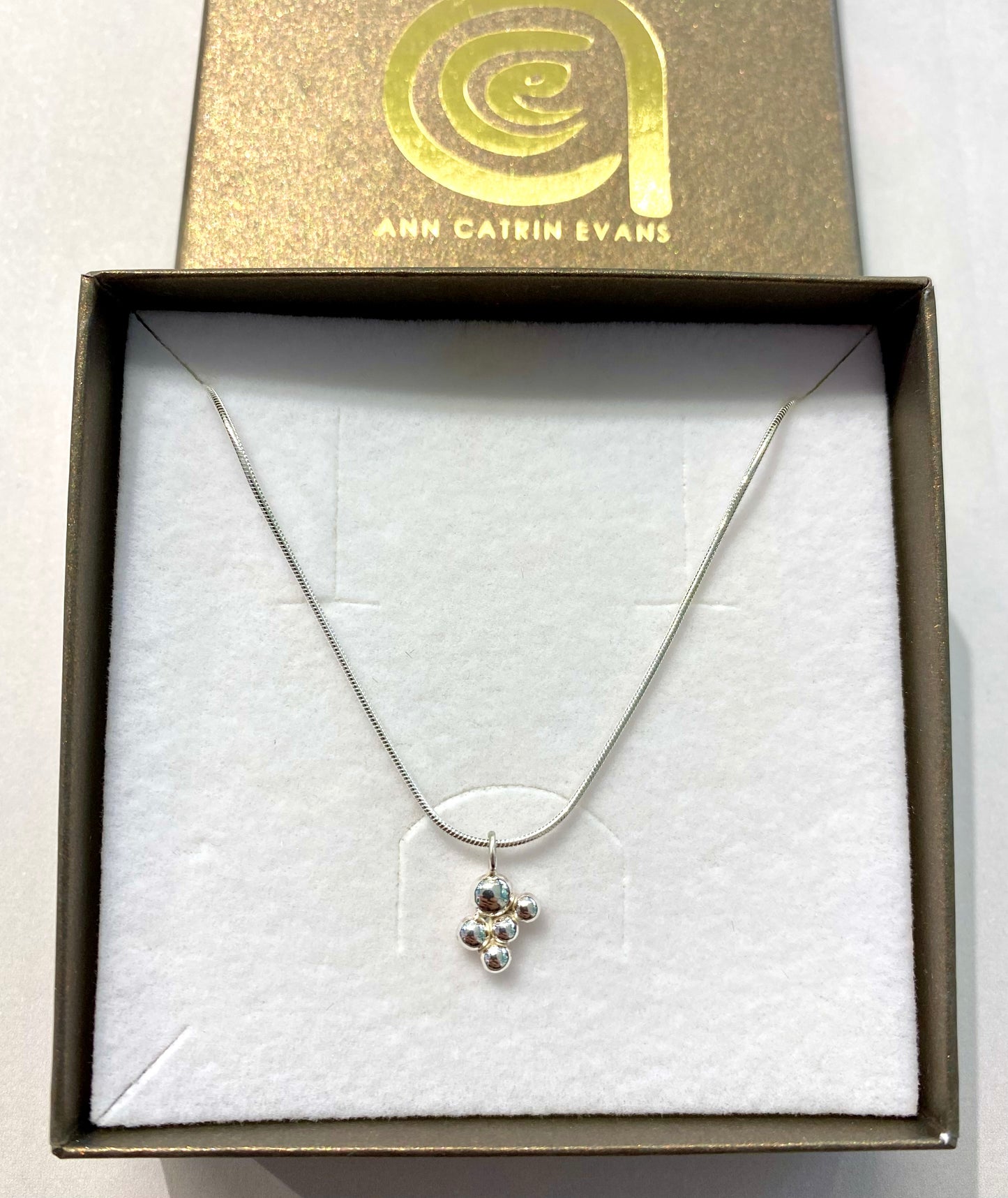 Berry Silver Necklace