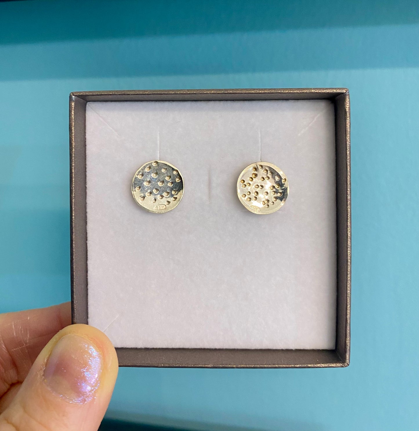Freckled (Brith Gof) Stud Earrings