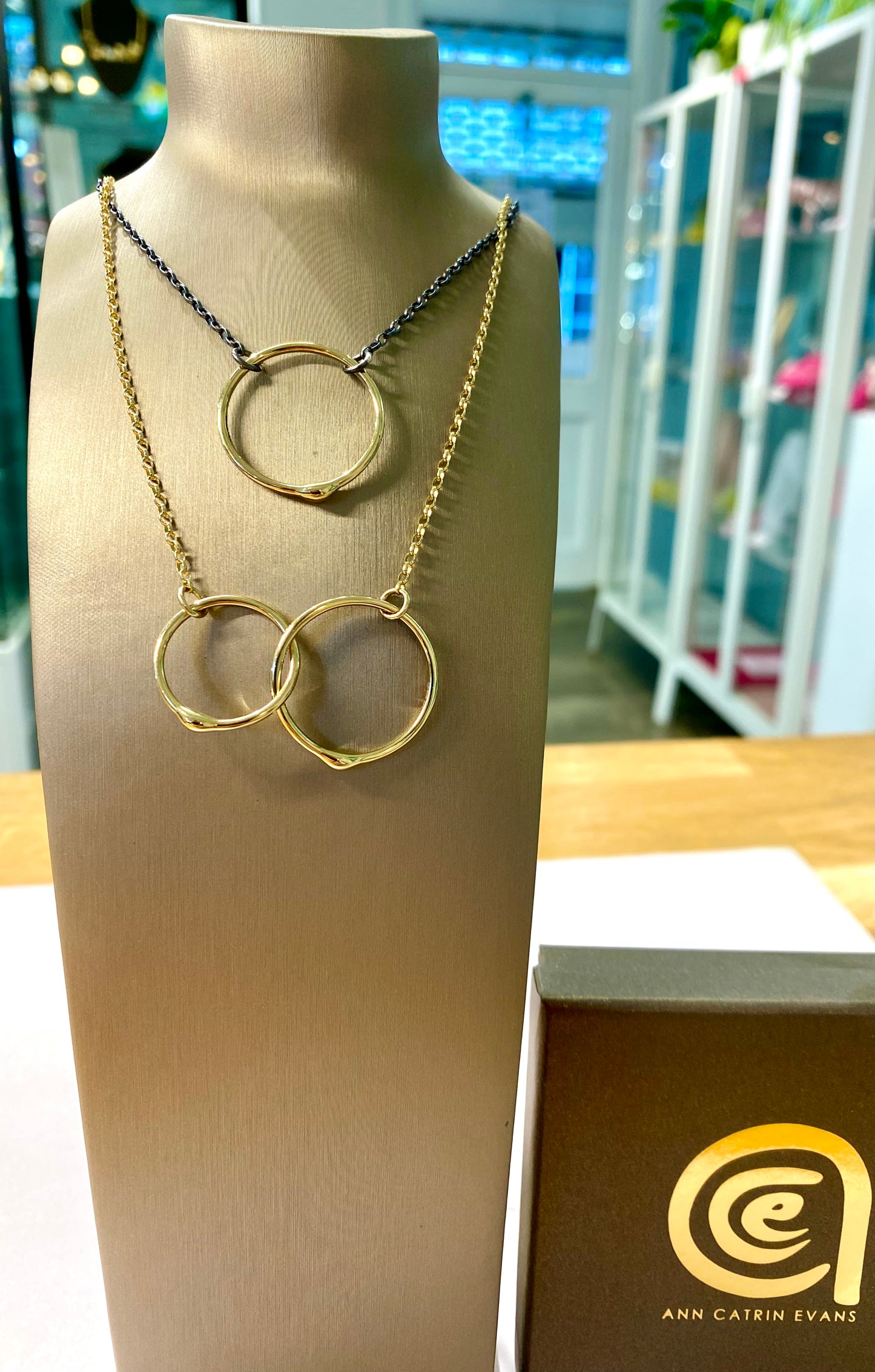 9ct Gold Gwlith Necklace