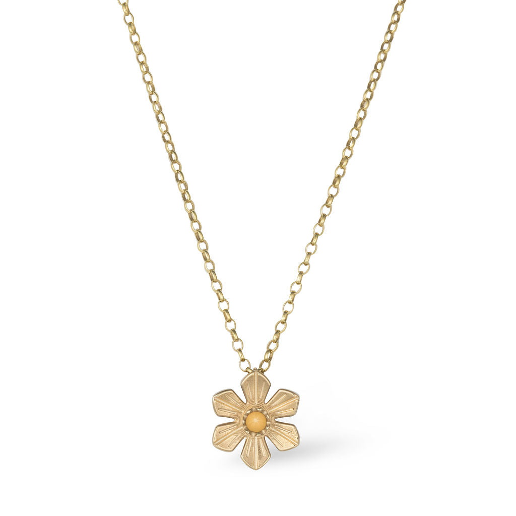 Daffodil - Pendant - Gold - Large