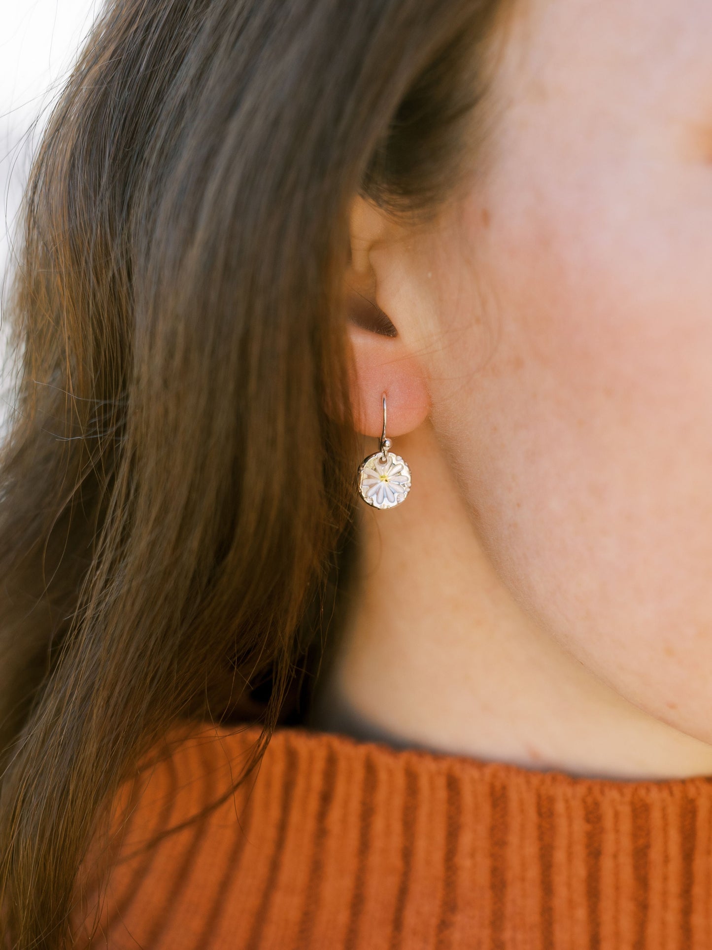 Daisy - Hook Earrings - Medium