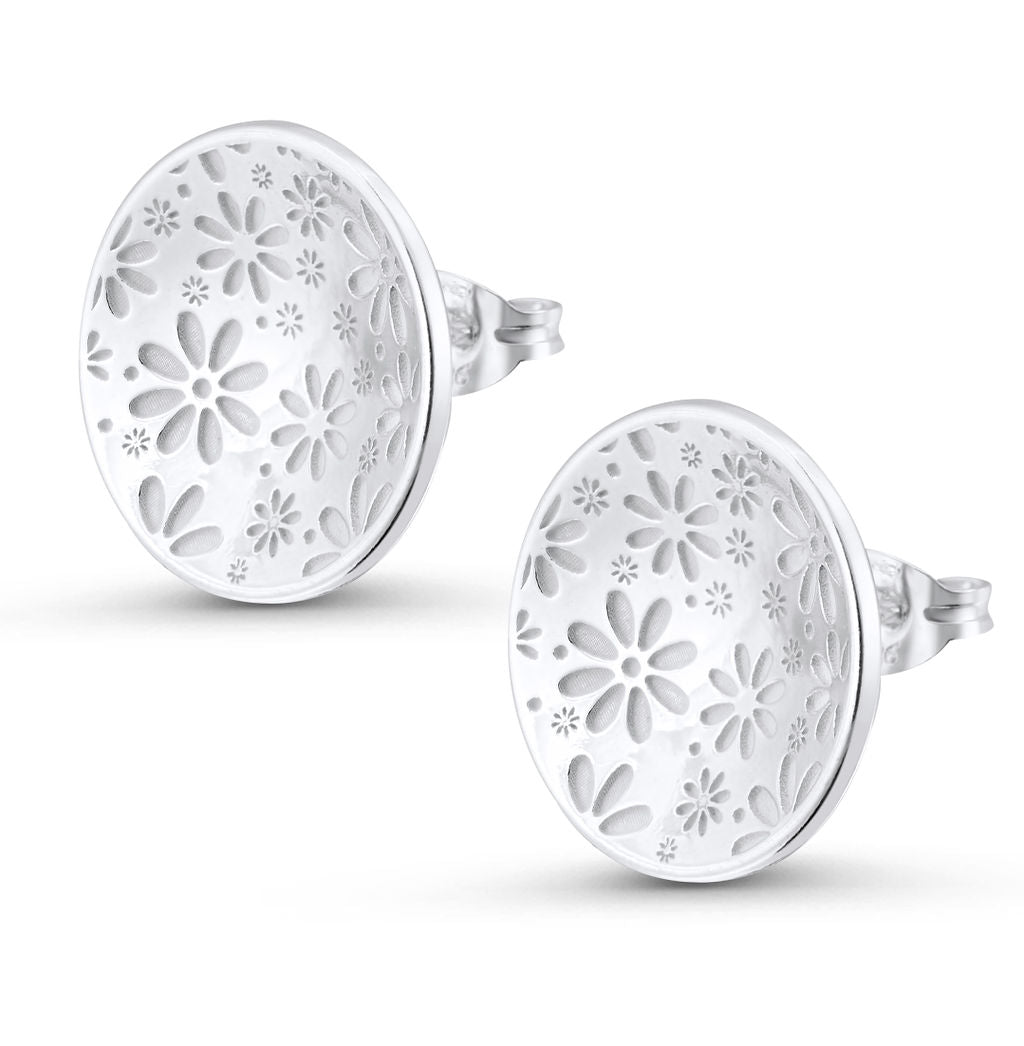 Blodeuwedd - Stud Earrings - Medium