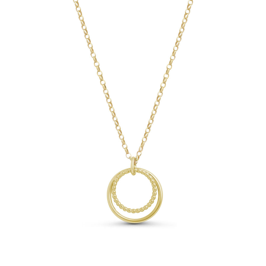 Hoop - Pendant - Gold - Small