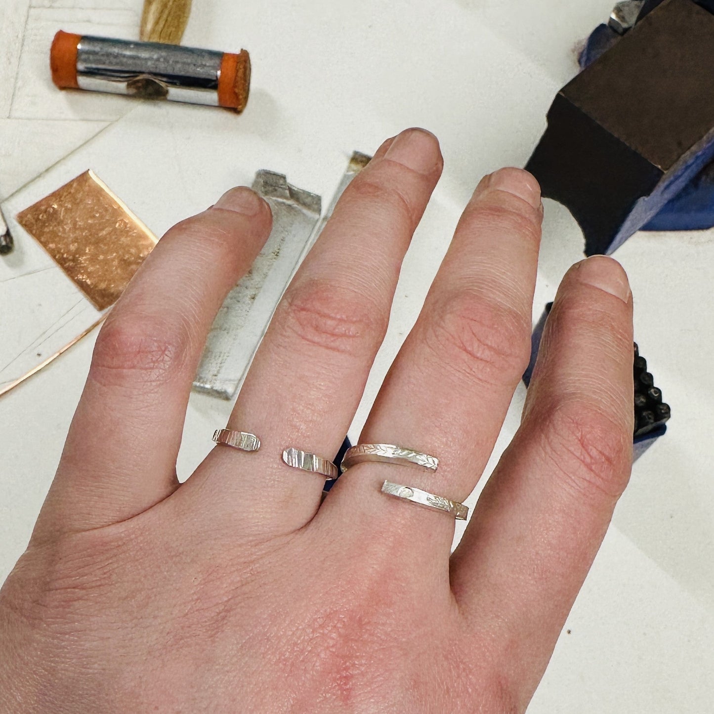 Create a Silver Torc Ring with Angela Evans 16/5/2026