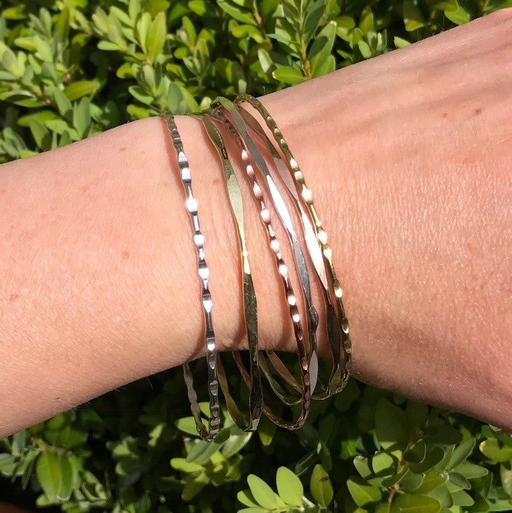 Create a Textured Set of Stacking Bangles with Ann Catrin Evans 7/03/2026