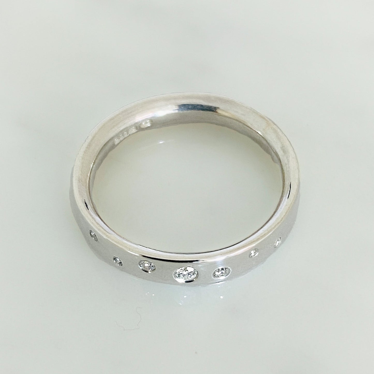 Platinum Serendipity Diamond Scatter Ring