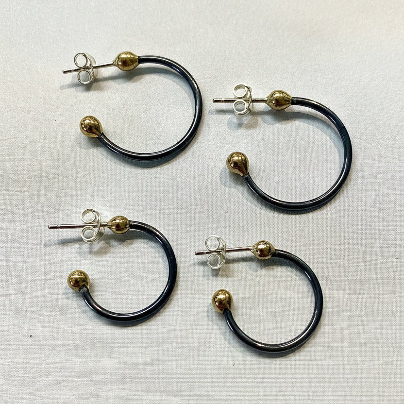 Gwlith Huggies Earrings
