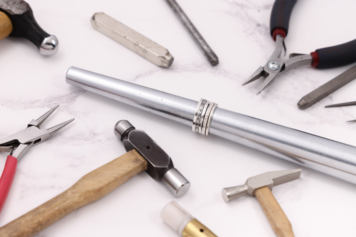 Create a Set of Silver Stacking Rings with Angela Evans 5/9/2026