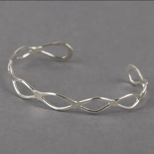 Squiggle Cuff Bracelet