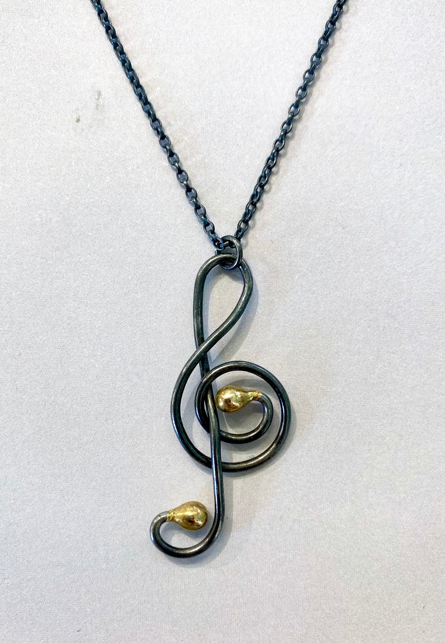 Treble Clef Necklace