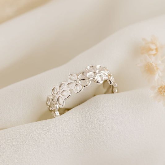 Modrwy Blossom - Garland Mawr