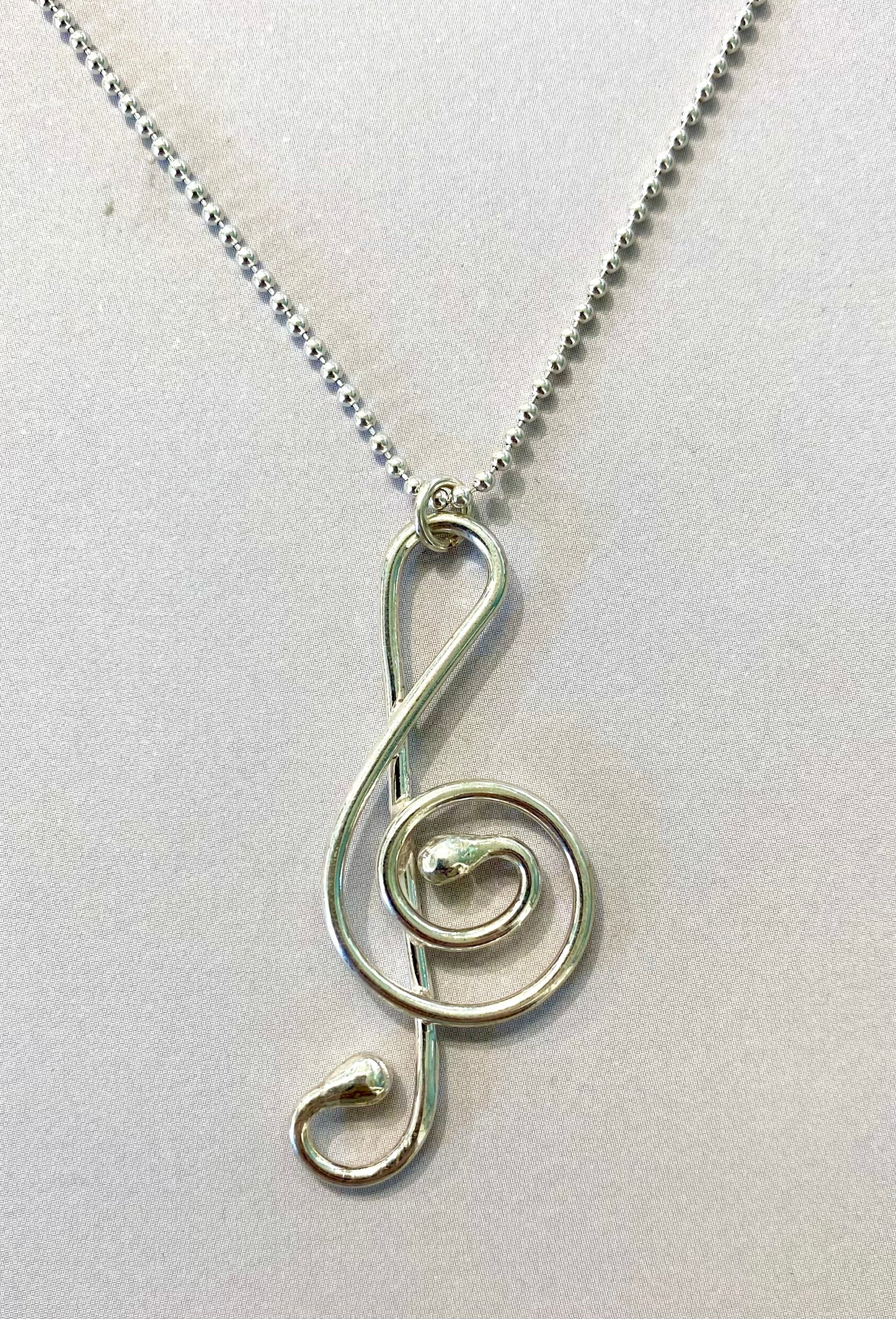 Treble Clef Necklace