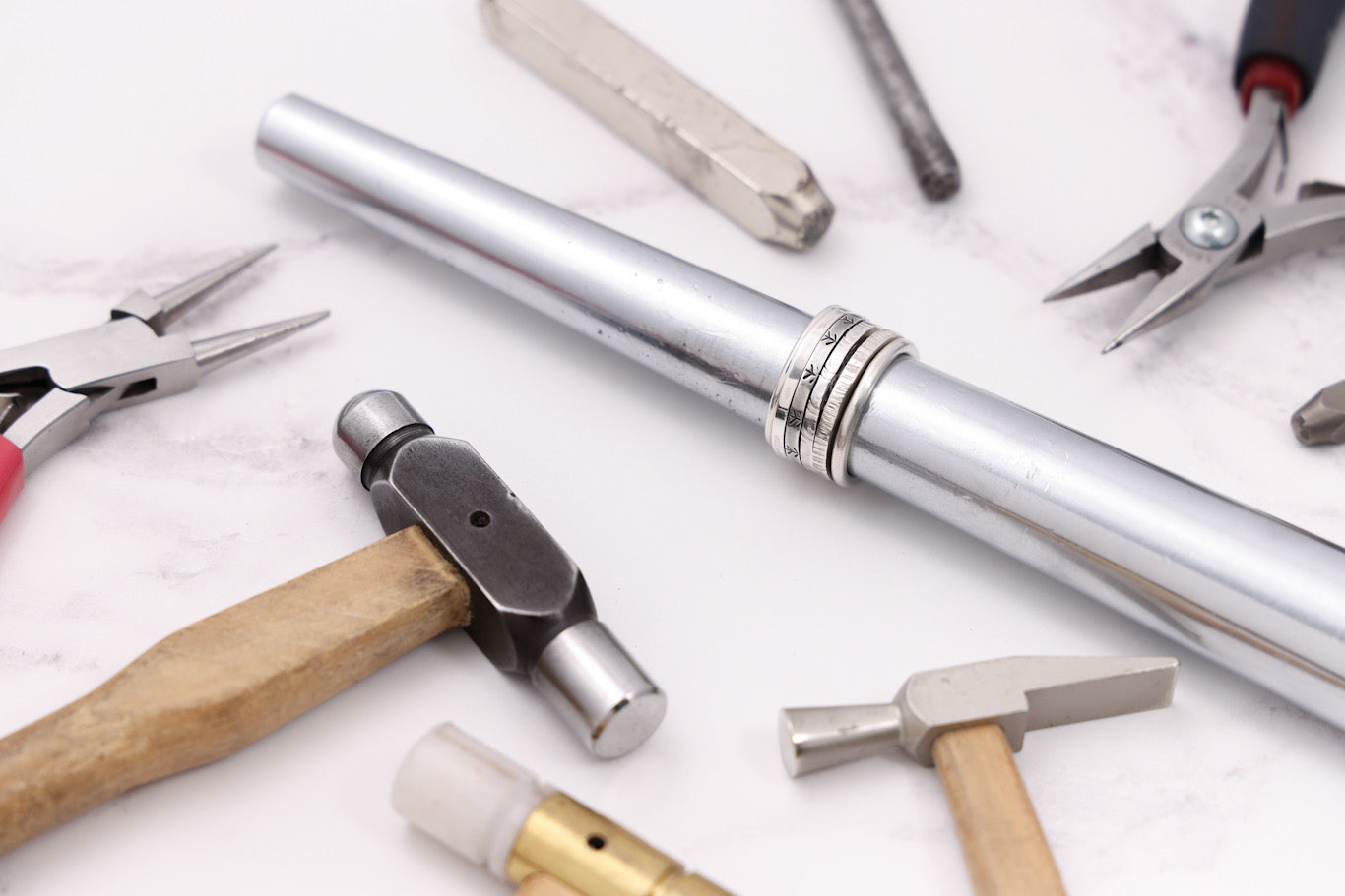 Create a Set of Silver Stacking Rings with Angela Evans 5/9/2026