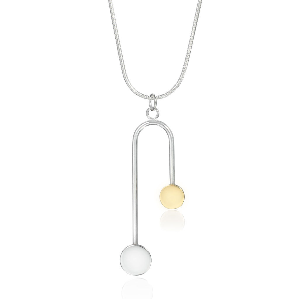 Boudica Gold and Silver Pendant