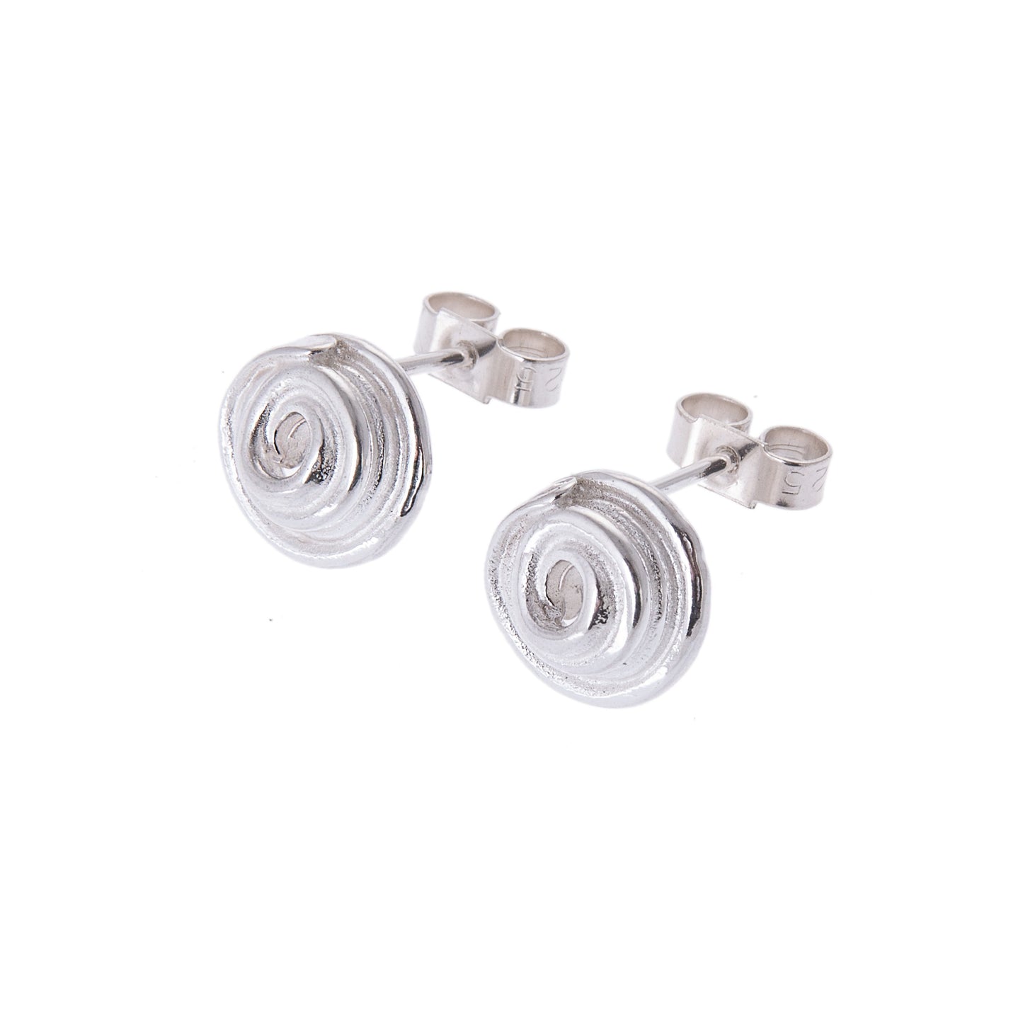 Wrapped Studs - Miniature Silver