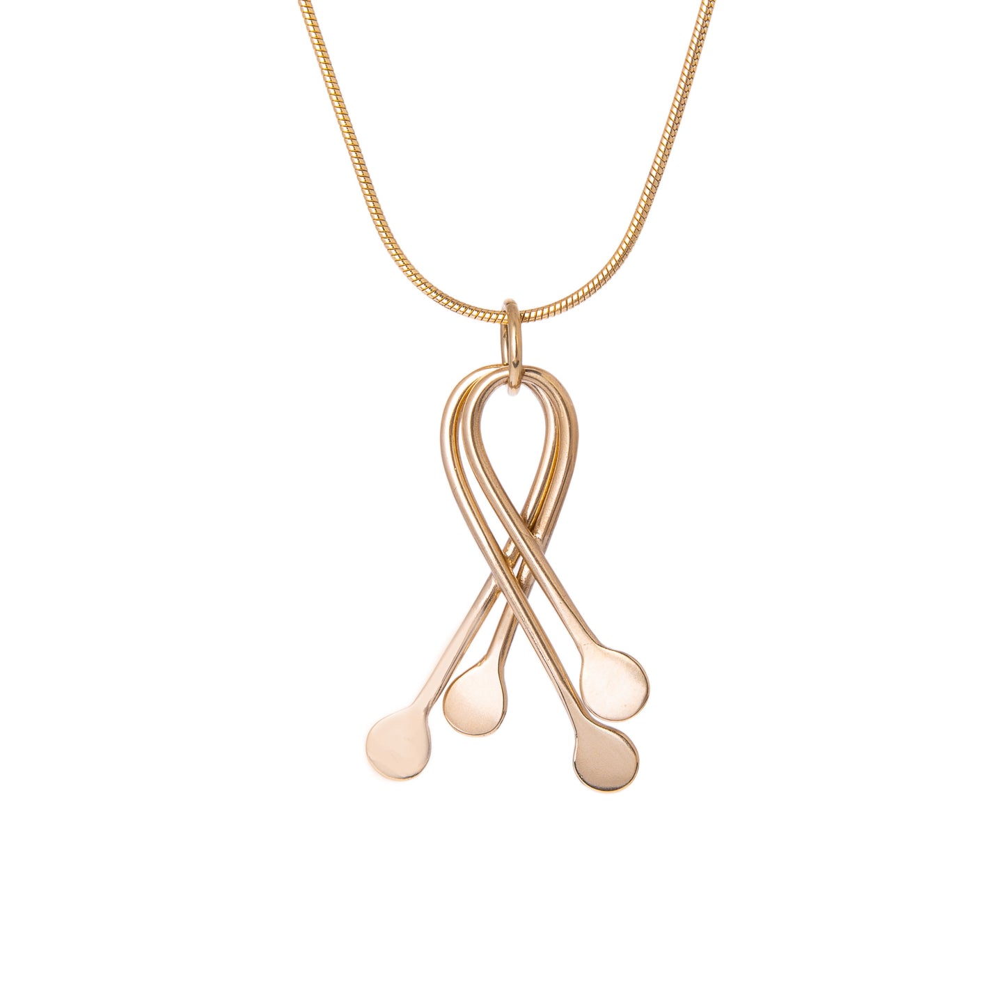 Tidal Pendant - Gold