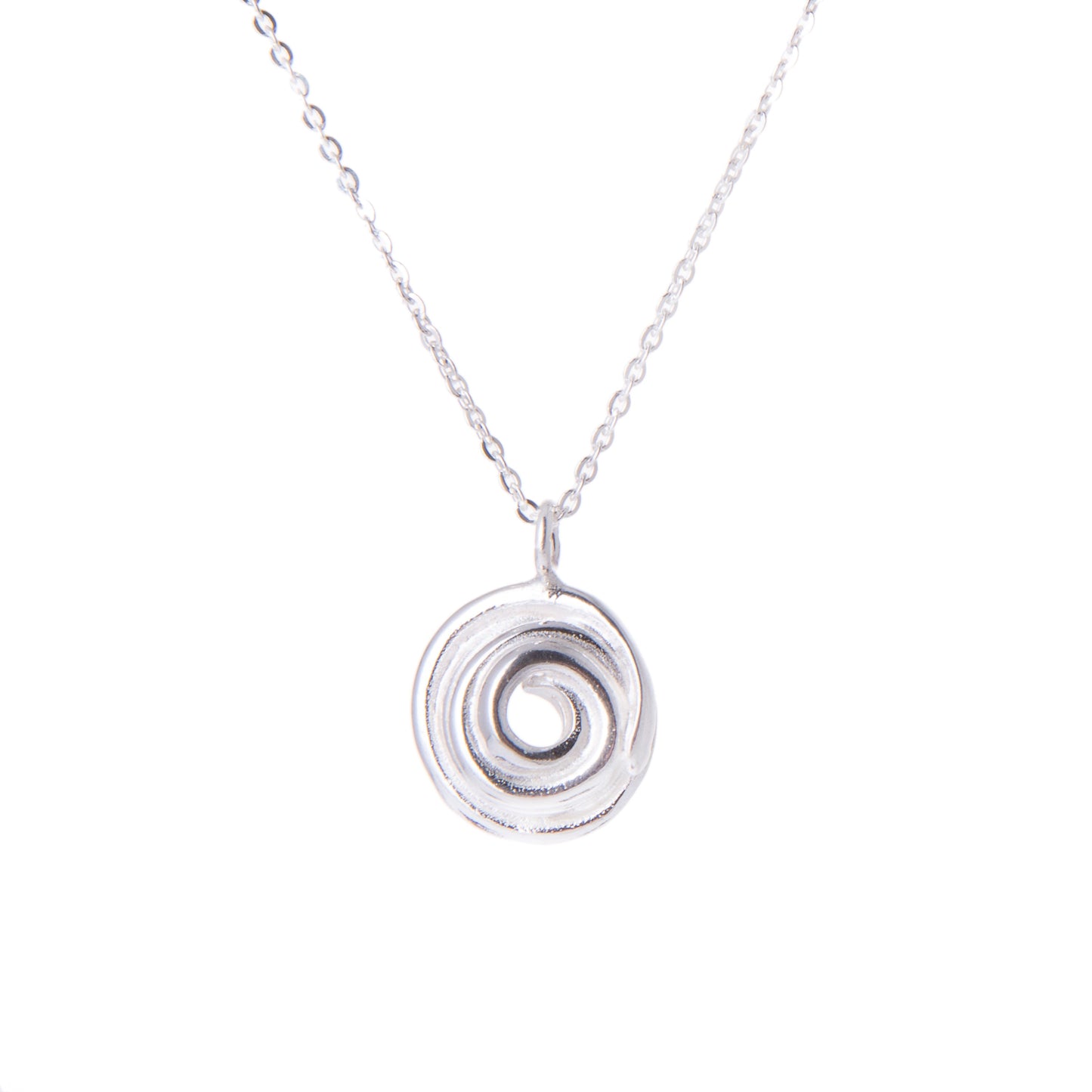 Wrapped Pendant - Miniature Silver