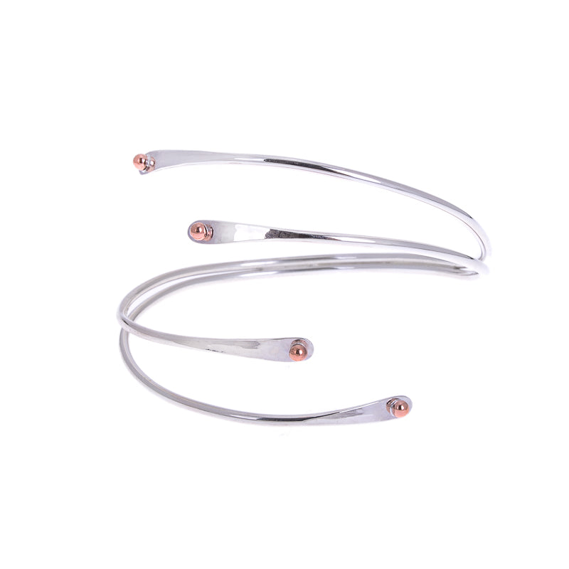 Seed Torque Bangle - Double