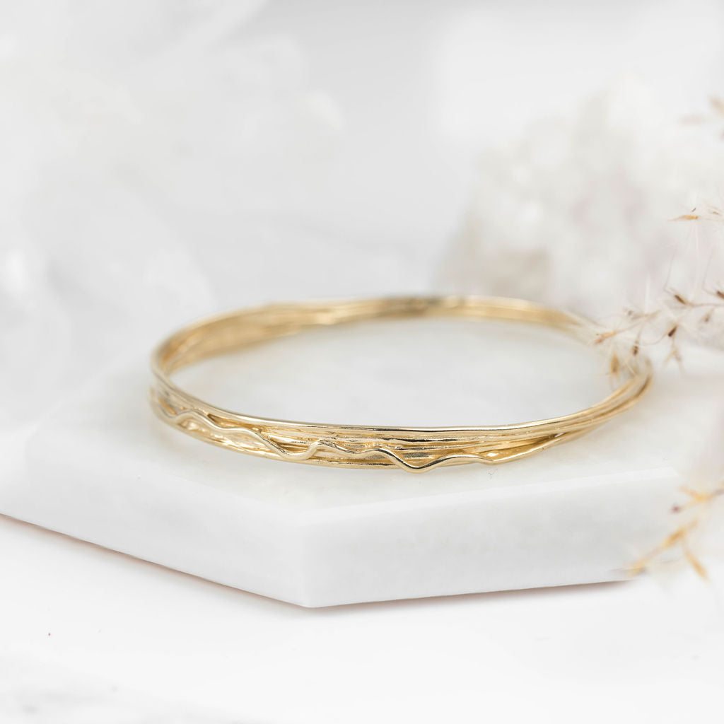 Wrapped Bracelet Gold