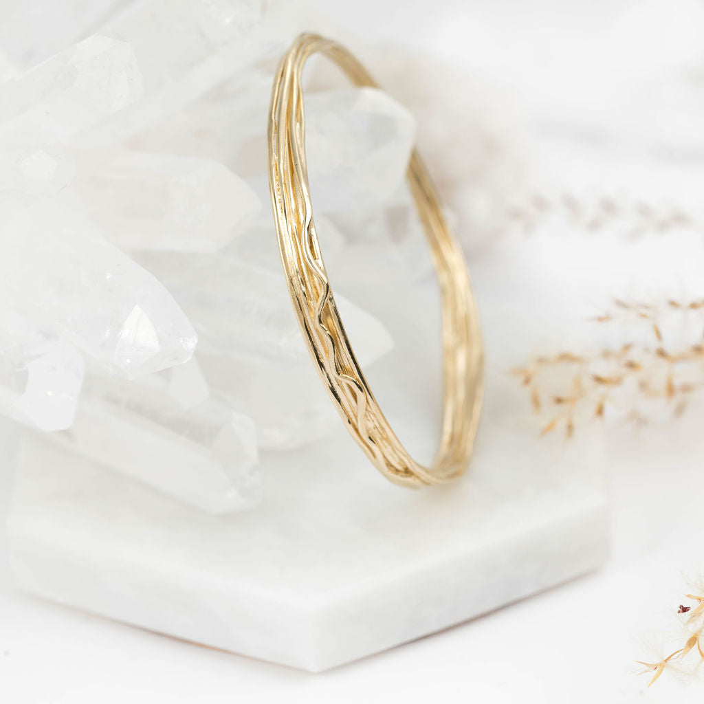 Wrapped Bracelet Gold