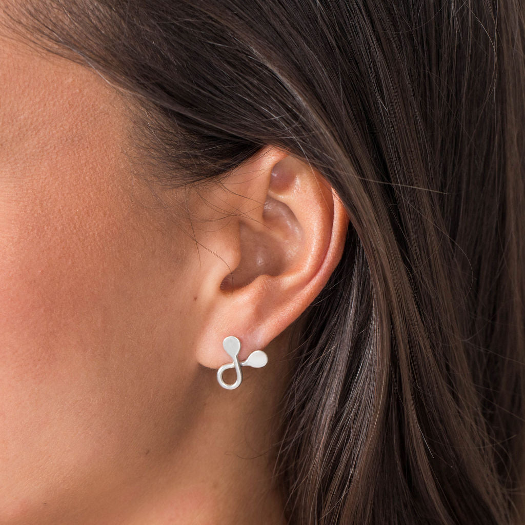 Tidal Studs - Silver