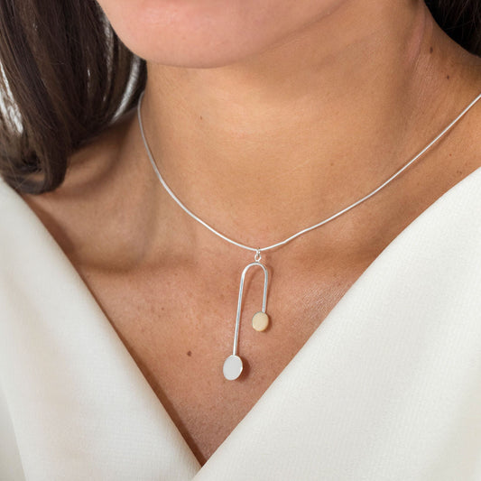 Boudica Gold and Silver Pendant