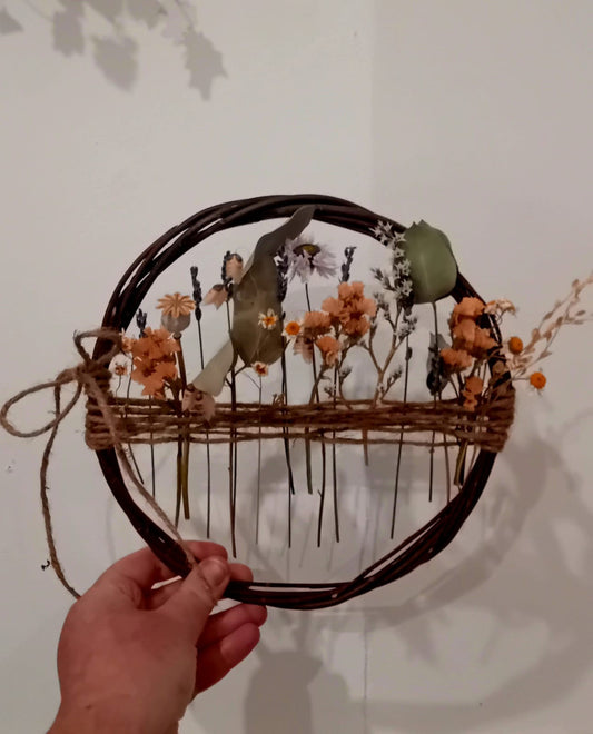 Autumn Dried Flower Hoop - 19/9/2026