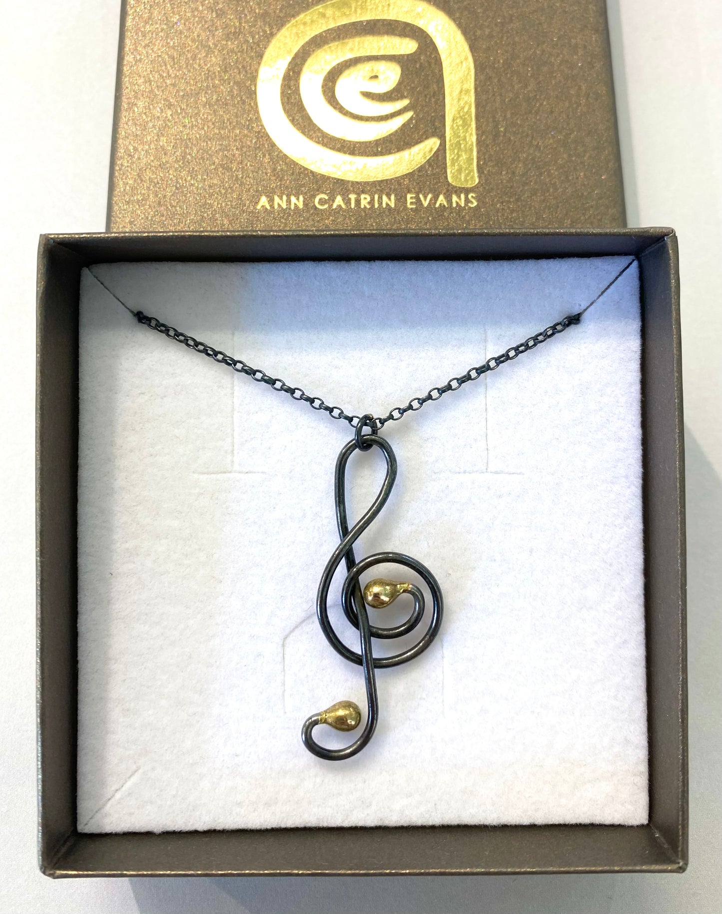Treble Clef Necklace