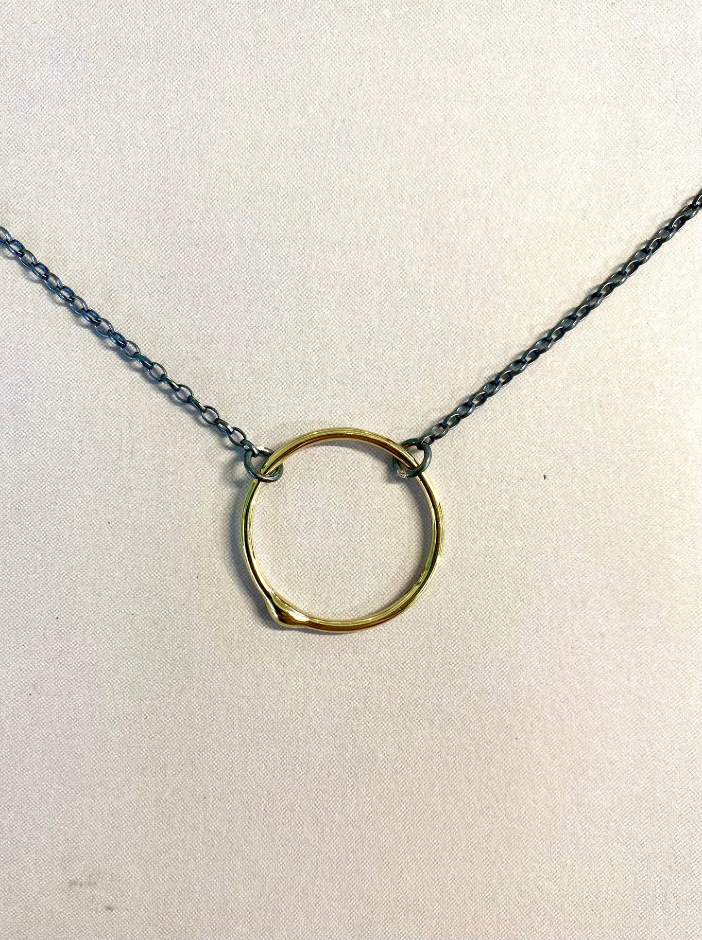9ct Gold Gwlith Necklace