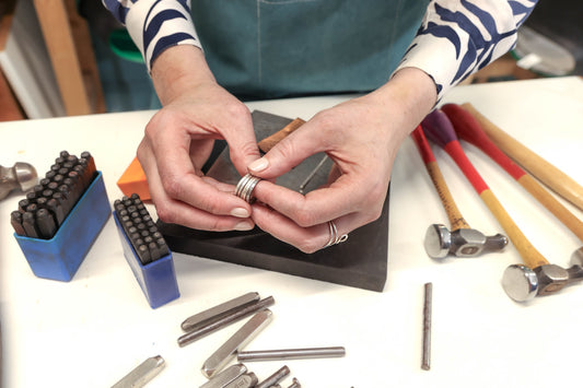 Create a Set of Silver Stacking Rings with Angela Evans 5/9/2026