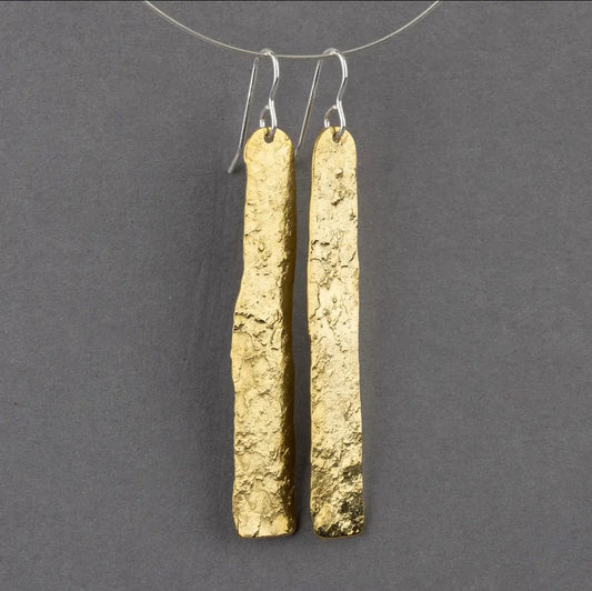 ‘Amrwd’ Brass Earrings