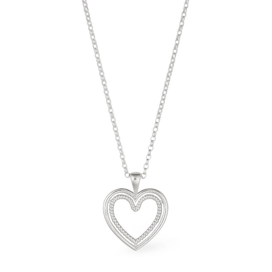 Cariad - Pendant - Silver - Large