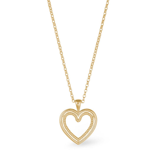 Cariad - Pendant - Gold - Large
