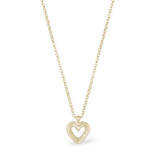 Cariad - Pendant - Gold - Small