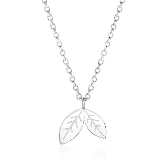 Lôn Goed - Leaf - Pendant Silver