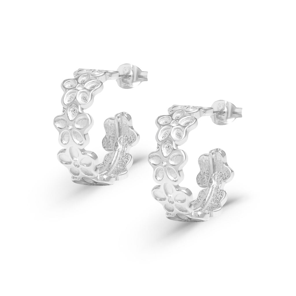 Blossom Studs - Garland Hoop - Wide