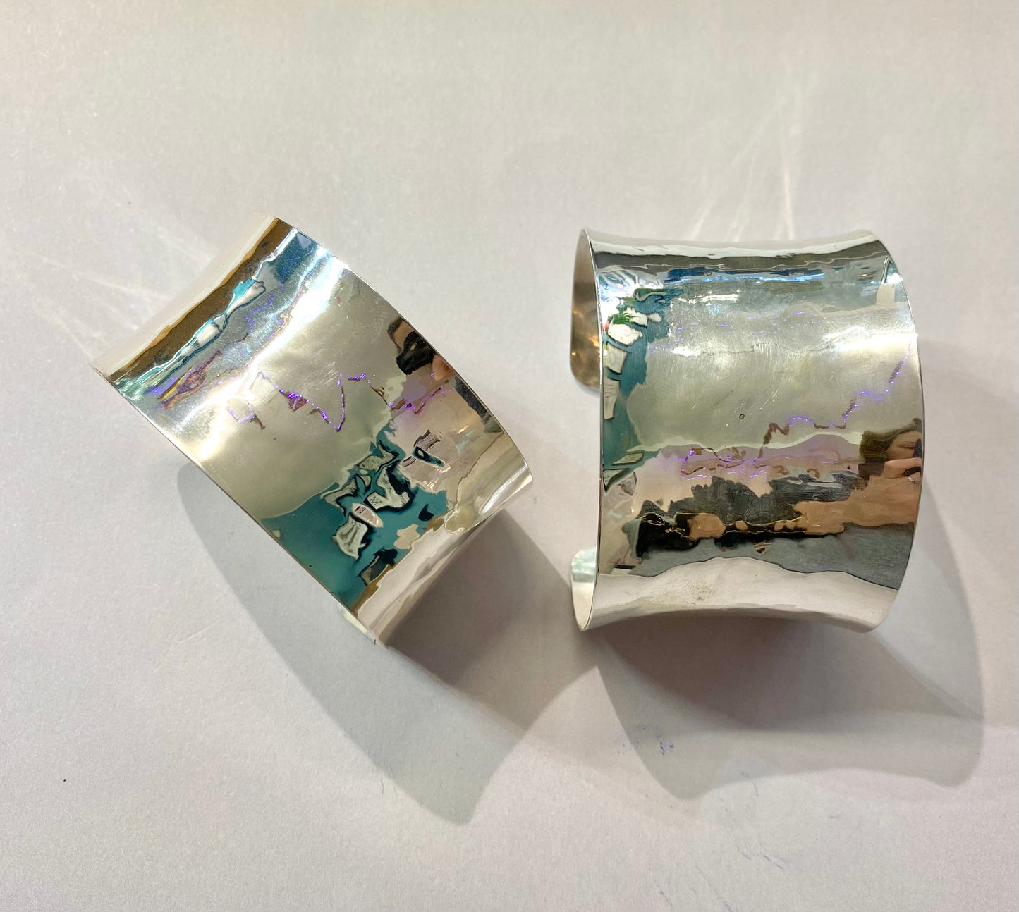 Annwn Silver Cuff Bracelet