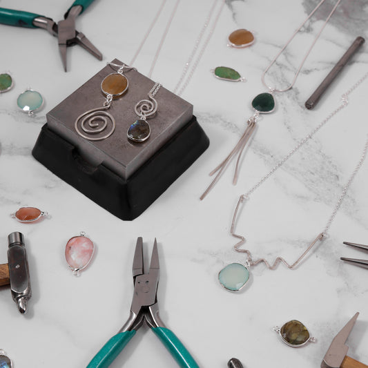 Create a Sterling Silver and Gemstone Pendant with Angela Evans 10/01/2026