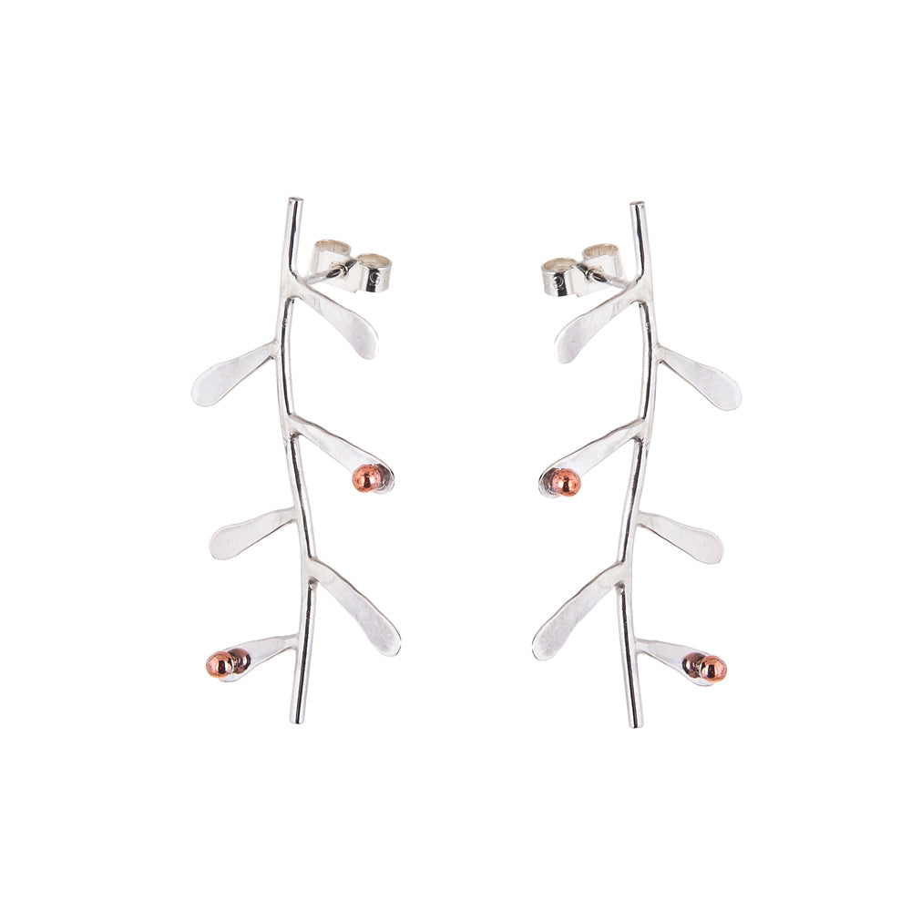 Long Fern Earrings