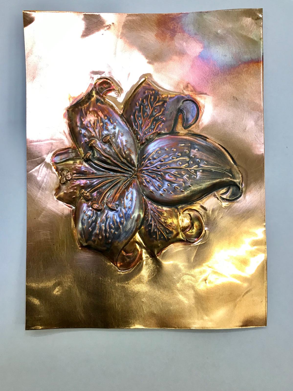 Embossing Still Life in Copper 24/10/2026