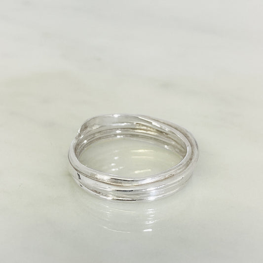 Platinum Wrapped Wedding Ring