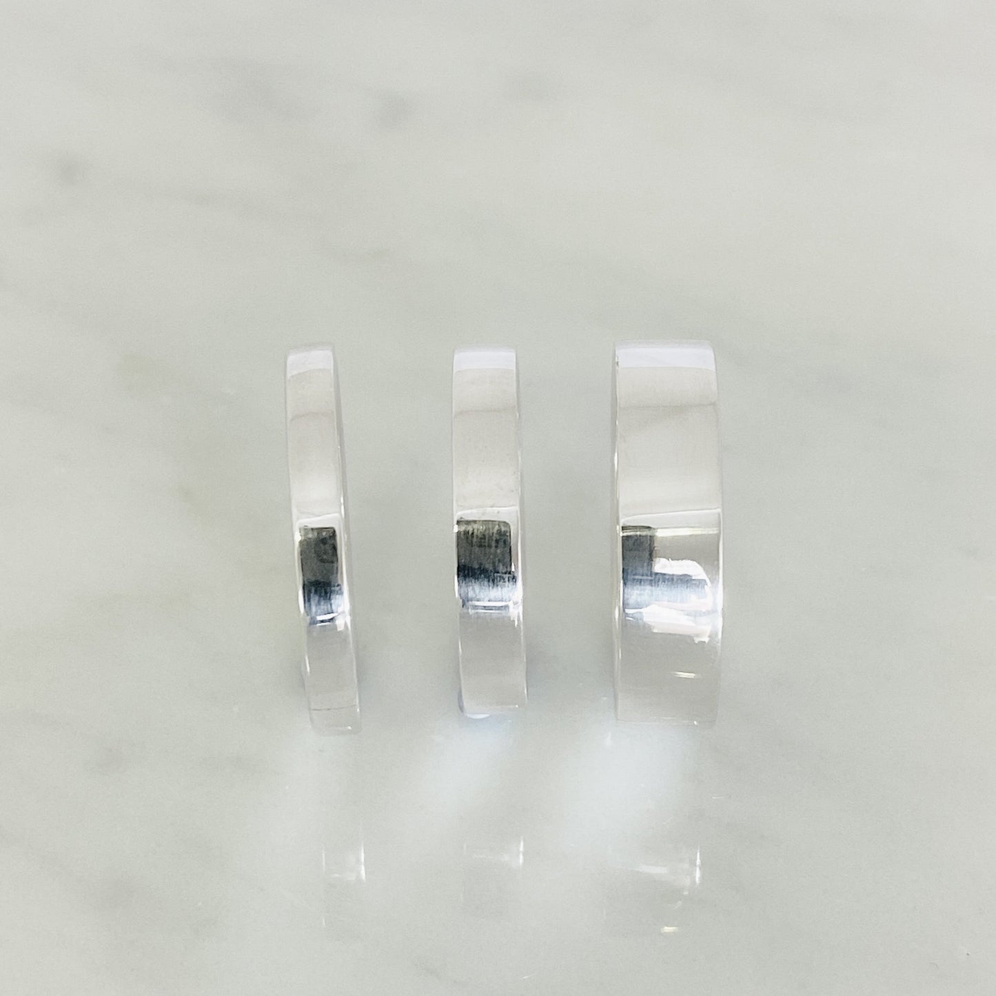 Modrwy Briodas Glasurol Platinwm