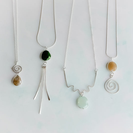 Create a Sterling Silver and Gemstone Pendant with Angela Evans 10/01/2026