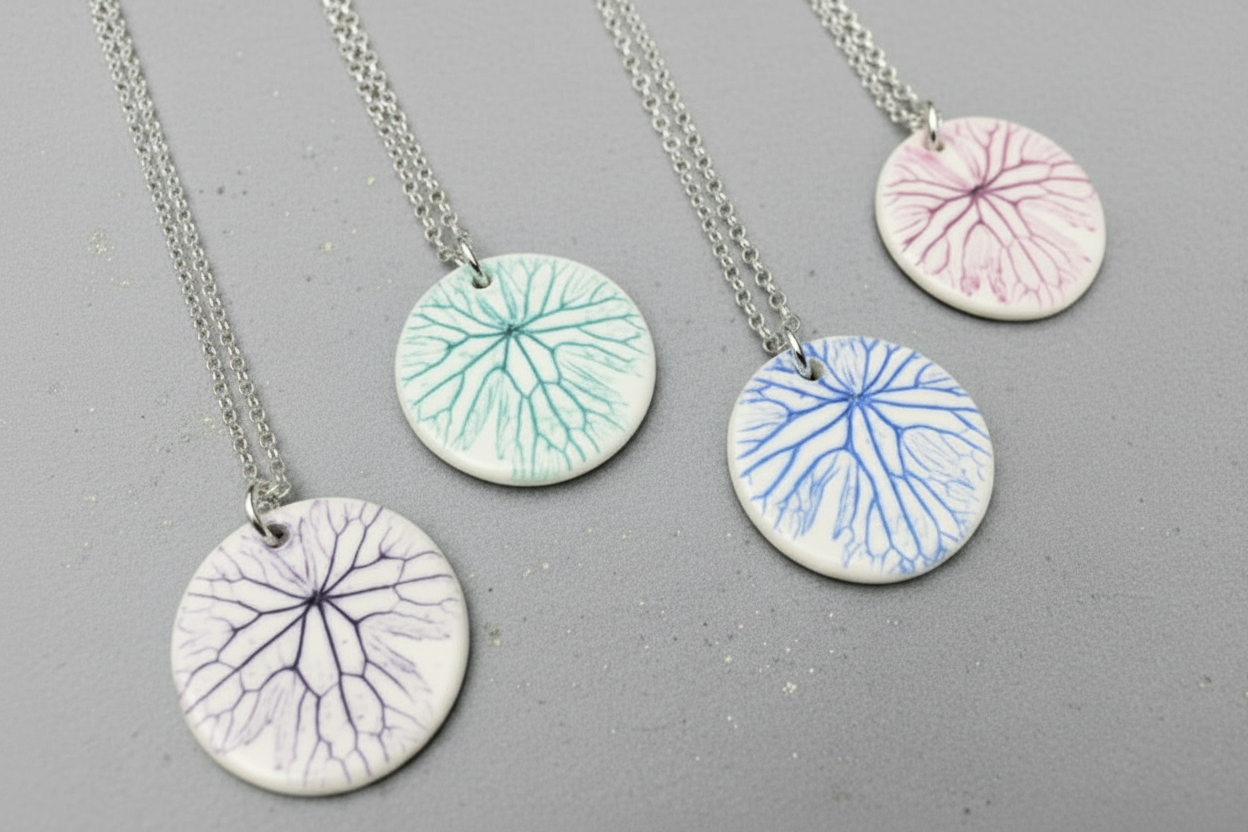 Reversible Disc Necklace